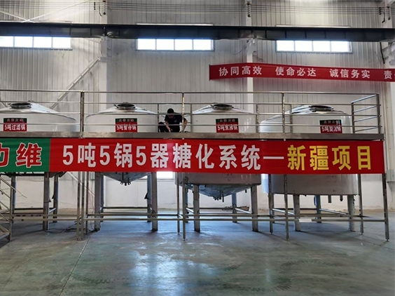 德惠精酿啤酒设备厂—5吨精酿啤酒设备—新疆项目
